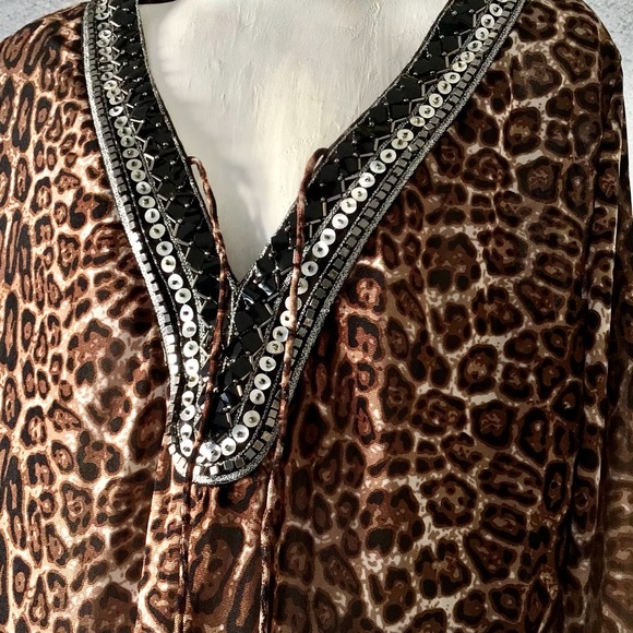 🌸Peck & Peck Animal Print Top🌸 - Picture 4 of 8